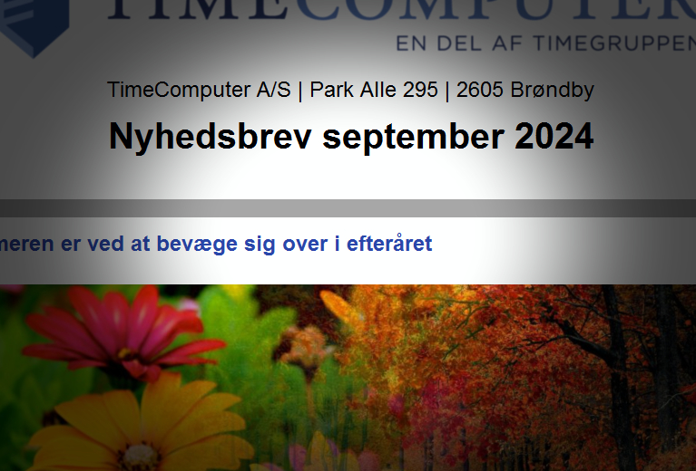 Nyhedsbrev september 2024 skærmprint